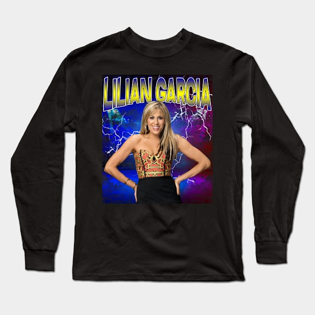 LILIAN GARCIA Long Sleeve T-Shirt by Rofi Art